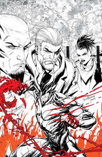 FIREBORN #1 CVR L TYLER KIRKHAM BLACK & WHITE & BLOOD VIRGIN VAR thumbnail
