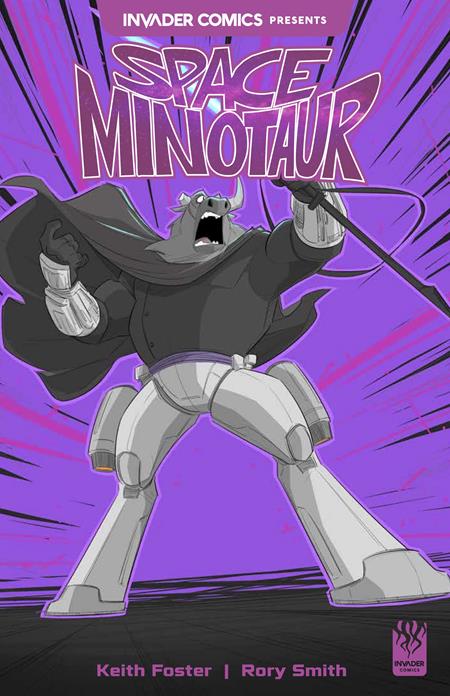INVADER COMICS PRESENTS SPACE MINOTAUR #1 (ONE SHOT) CVR B¬†RORY SMITH VAR