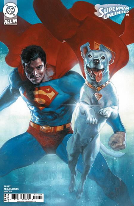 SUPERMAN UNLIMITED #1 CVR C GABRIELE DELL OTTO CARD STOCK VAR