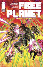 FREE PLANET #1 CVR B JED DOUGHERTY ACTION VAR thumbnail