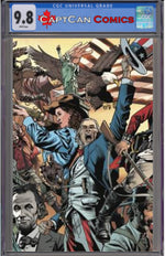 REDCOAT #19 CVR C BRYAN HITCH USA 250TH ANNIVERSARY WRAPAROUND VAR thumbnail