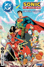 DC X SONIC THE HEDGEHOG THE METAL LEGION #1 (OF 5) CVR A PABLO M COLLAR thumbnail