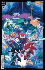 DC X SONIC THE HEDGEHOG THE METAL LEGION #1 (OF 5) CVR D MIN HO KIM CARD STOCK VAR thumbnail