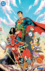 DC X SONIC THE HEDGEHOG THE METAL LEGION #1 (OF 5) CVR E PABLO M COLLAR FOIL VAR thumbnail