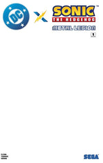 DC X SONIC THE HEDGEHOG THE METAL LEGION #1 (OF 5) CVR F BLANK CARD STOCK VAR thumbnail
