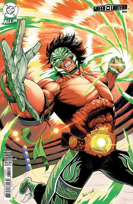 GREEN LANTERN #35 CVR D MARIO FOX FOCCILLO CARD STOCK VAR