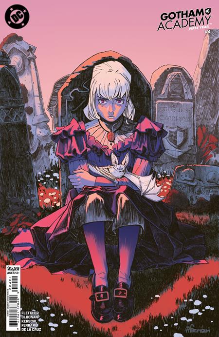 GOTHAM ACADEMY FIRST YEAR #4 (OF 6) CVR B MARCO FERRARI CARD STOCK VAR