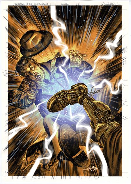 THE PERIL OF THE BRUTAL DARK AN EZRA CAIN MYSTERY #4 (OF 6) CVR B DUNCAN FEGREDO CARD STOCK VAR (MR)