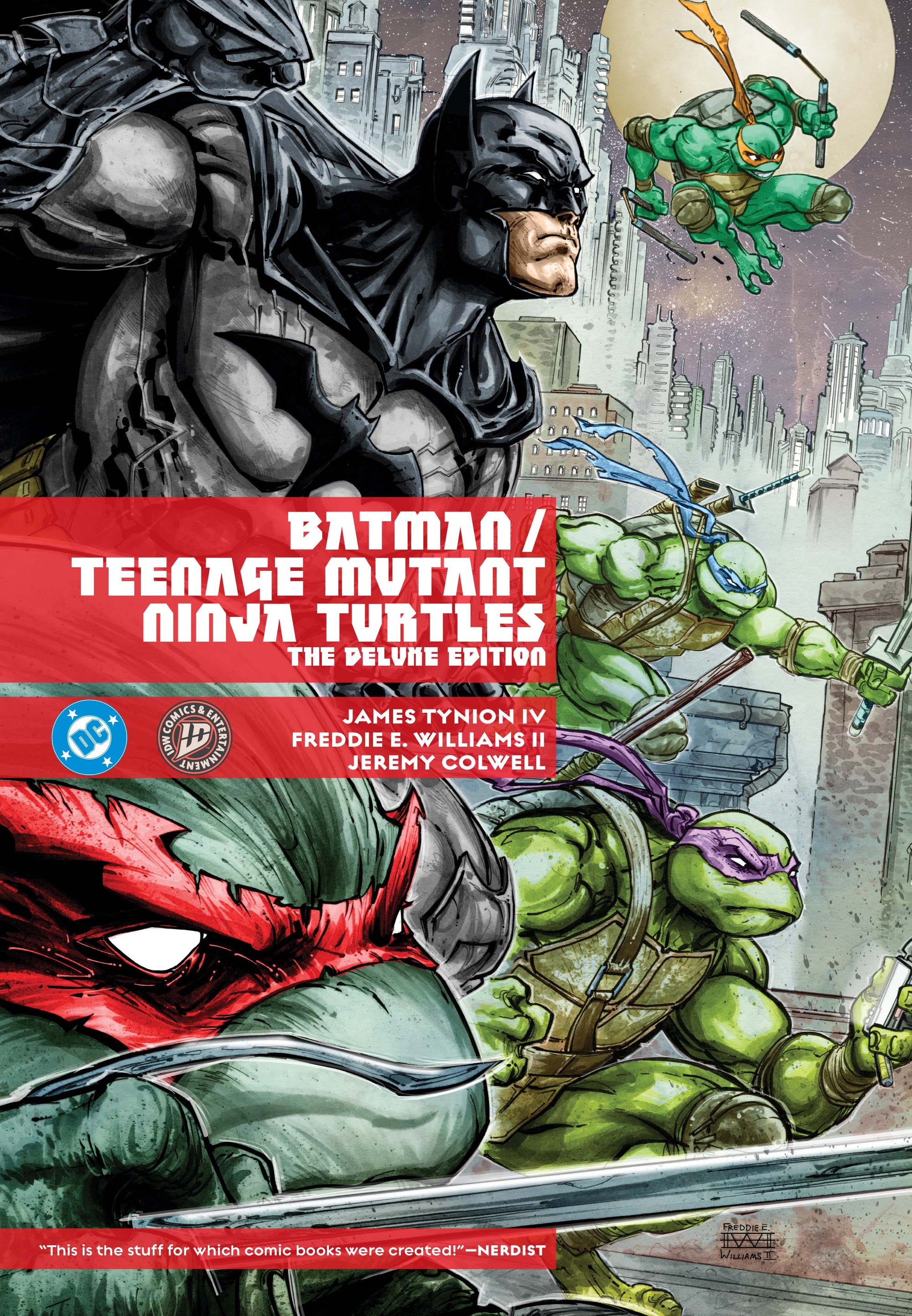 Batman Teenage Mutant Ninja Turtles the Deluxe Edition Hc (2026 Edition) (2026)