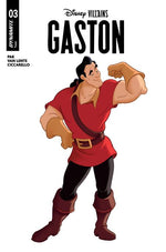 DISNEY VILLAINS GASTON #3 CVR B ANIMATION ART VAR thumbnail