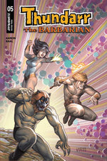 THUNDARR THE BARBARIAN #5 CVR D JOSEPH MICHAEL LINSNER VAR thumbnail