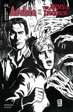 ARCHIE X ARMY OF DARKNESS #4 CVR K FRANCESCO FRANCAVILLA LINE ART VAR thumbnail