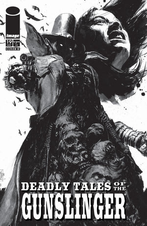 Deadly Tales of the Gunslinger Spawn #19 Reynolds B&W Variant