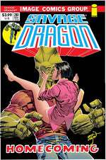 SAVAGE DRAGON #281 CVR B ERIK LARSEN 70S TRADE DRESS VAR (MR) thumbnail