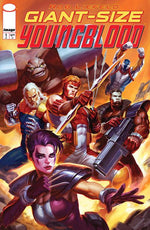 GIANT SIZE YOUNGBLOOD (ONE SHOT) CVR D BENIAMINO BRADI YOUNG BLOODS TEAM VAR thumbnail