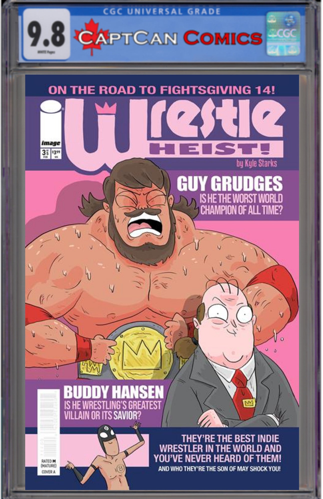 WRESTLE HEIST #3 (OF 5) (MR)