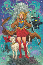 JUSTICE LEAGUE UNLIMITED #20 CVR F BILQUIS EVELY SUPERGIRL MOVIE CARD STOCK VAR thumbnail