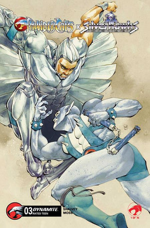 THUNDERCATS X SILVERHAWKS #3 CVR D CHUMA HILL VAR
