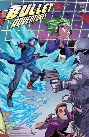 BULLET ADVENTURES #8 CVR B ANDRE RISSO FRANCESCA CITTARELLI CONNECTING VAR