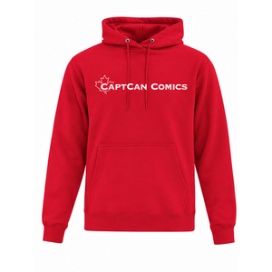 CaptCan Comics Hoodie Red