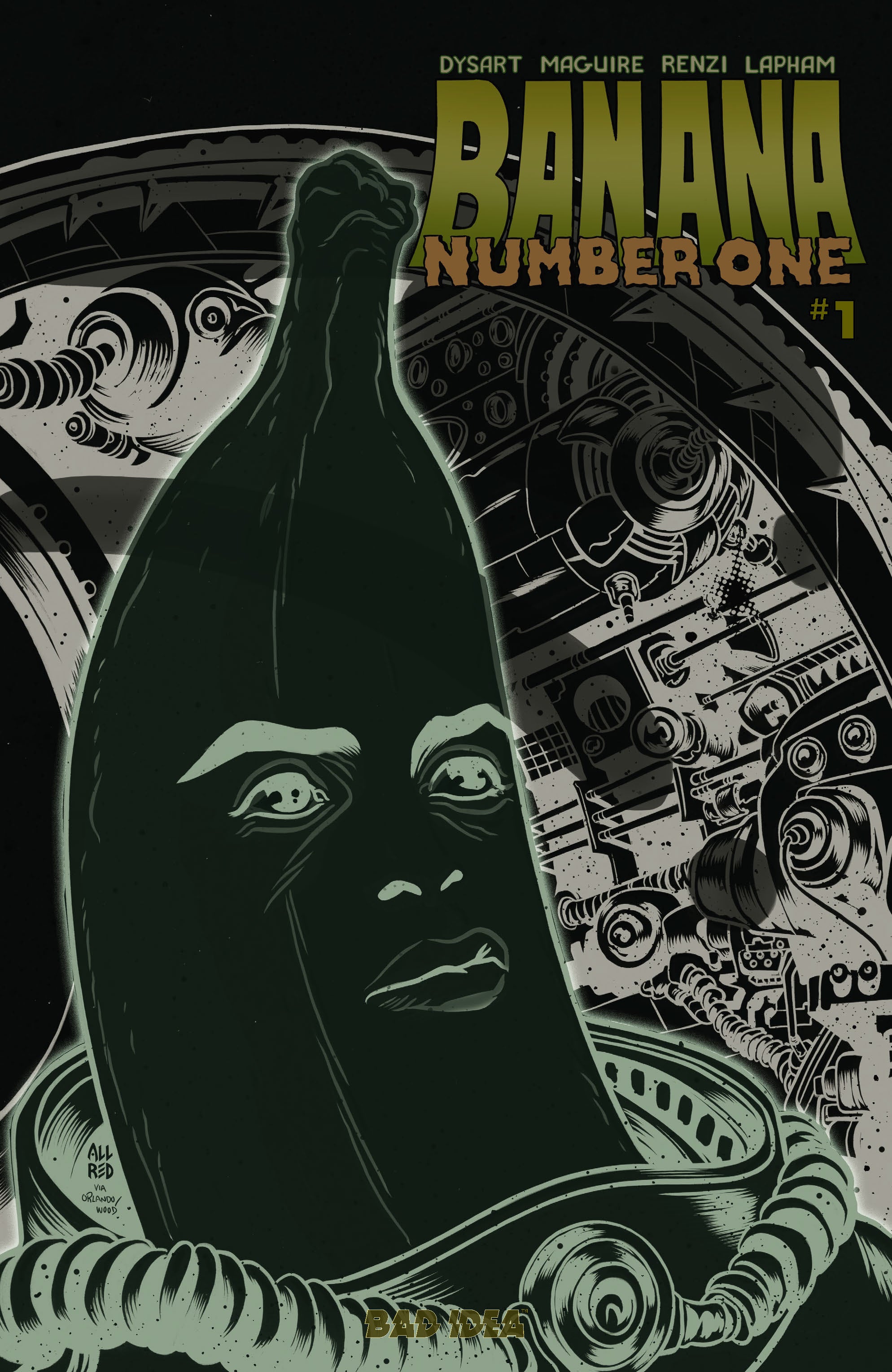 Banana Number One 1 Allred Glow Glow-in-the-Dark Variant (2026)