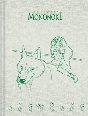 STUDIO GHIBLI PRINCESS MONONOKE NOTEBOOK HC