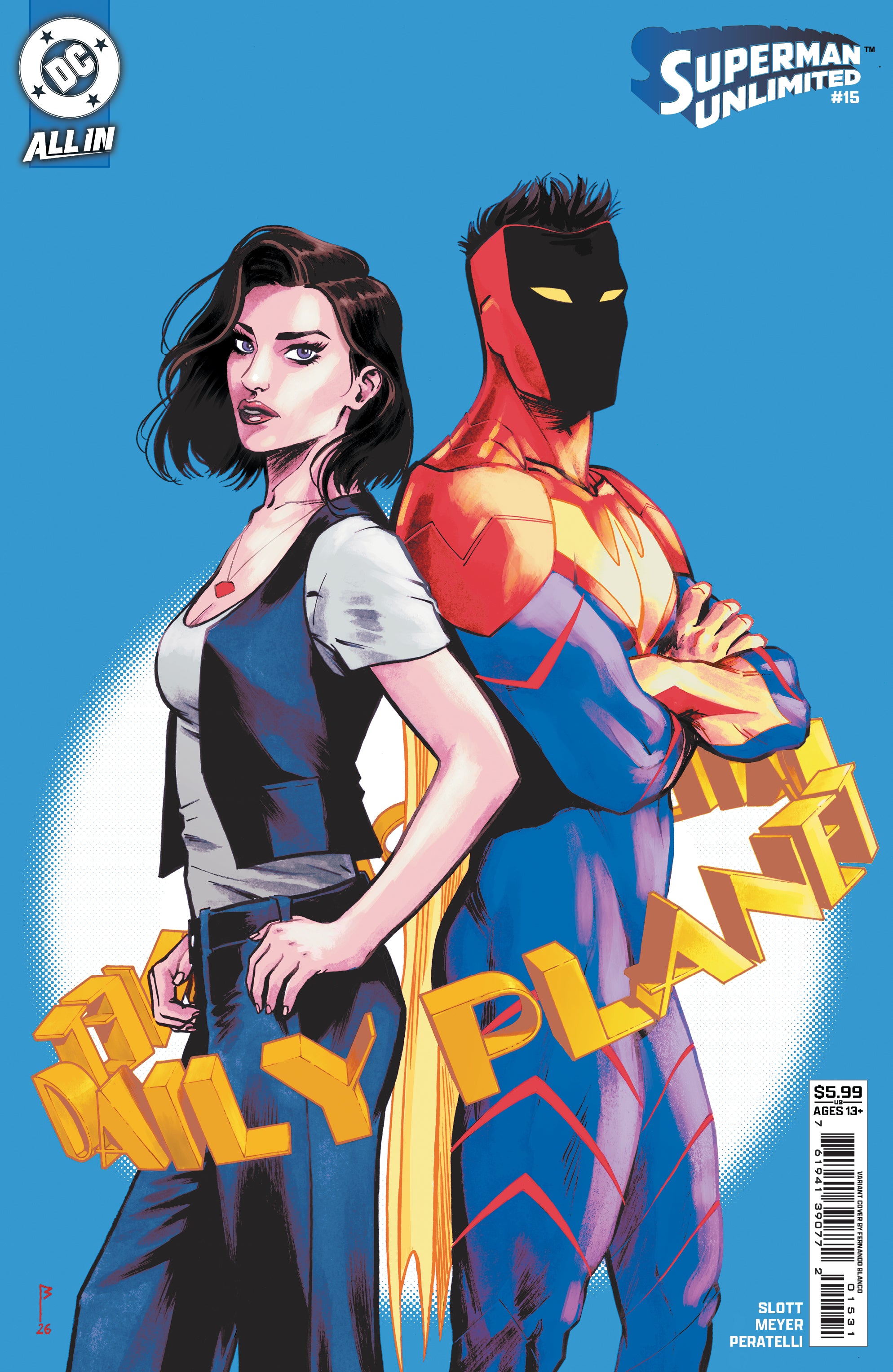 Superman Unlimited 15 Blanco Variant (2026)