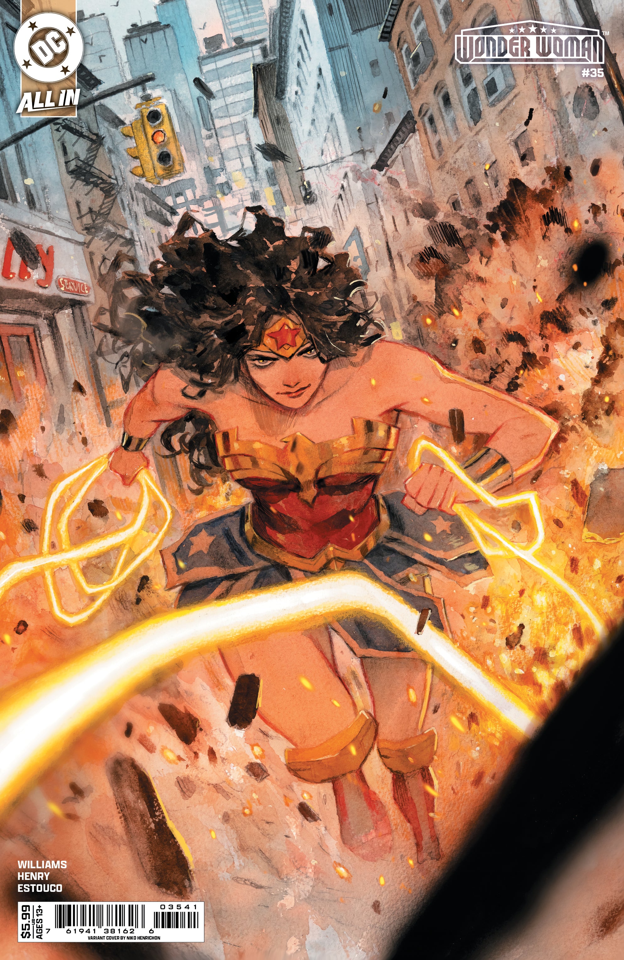 Wonder Woman Vol 6 35 Henrichson Variant (2026)