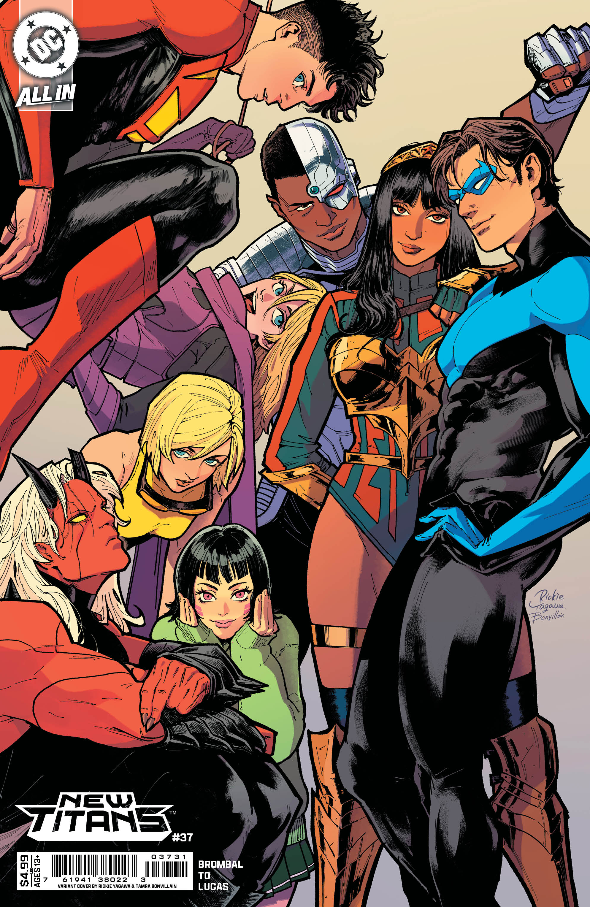 New Titans 37 Yagawa Variant (2026)