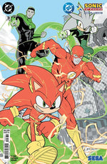 DC X SONIC THE HEDGEHOG THE METAL LEGION #3 (OF 5) CVR C TRAVIS MERCER CARD STOCK VAR thumbnail