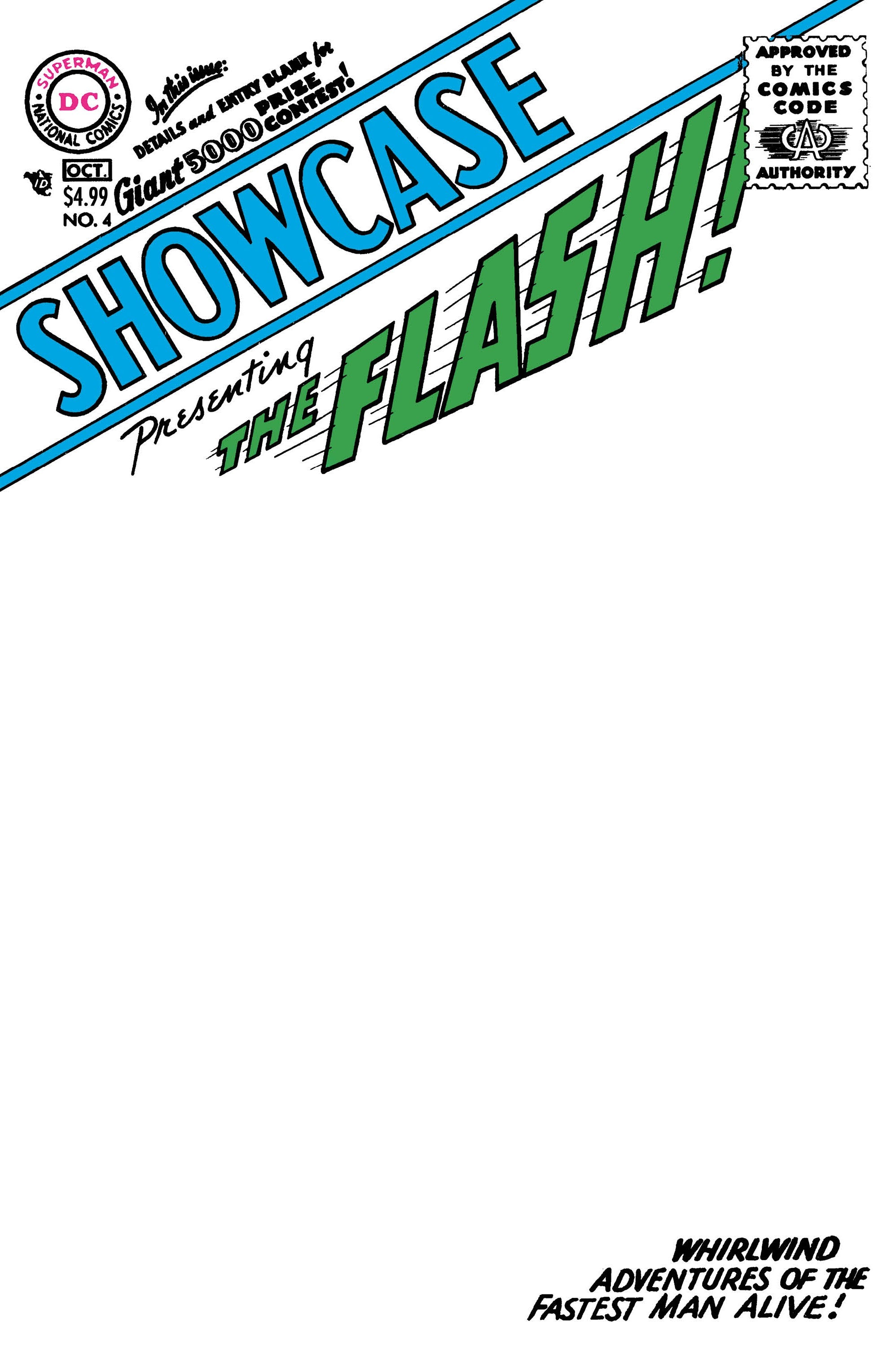 Showcase Vol 1 4 Blank Facsimile (2026)
