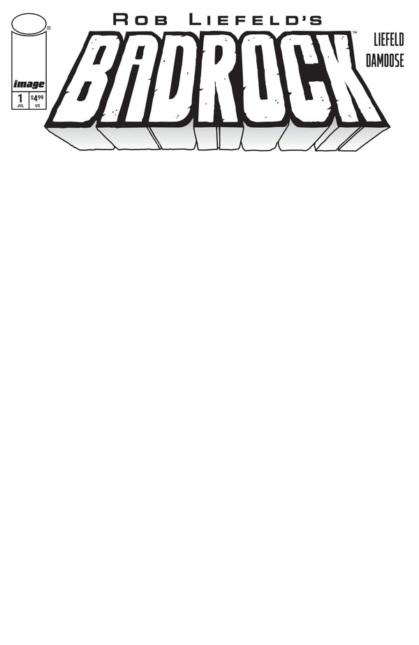 Badrock Vol 2 1 Sketch Blank Variant (2026)