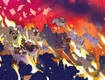 FERAL #25 CVR F TRISH FORSTNER & TONE RODRIGUEZ FOIL WRAPAROUND VAR thumbnail