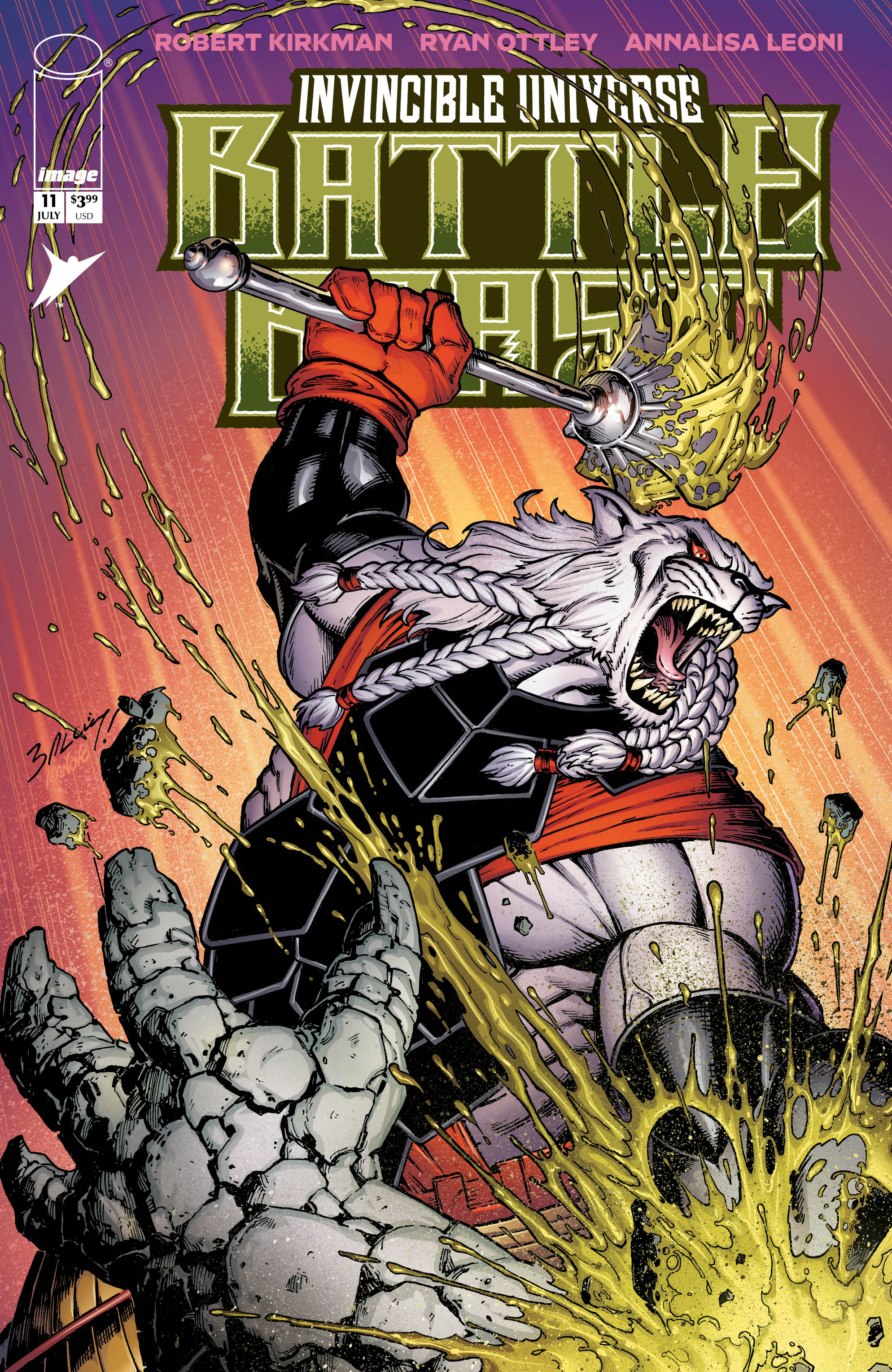 Invincible Universe Battle Beast 11 Bagley Variant (2026)