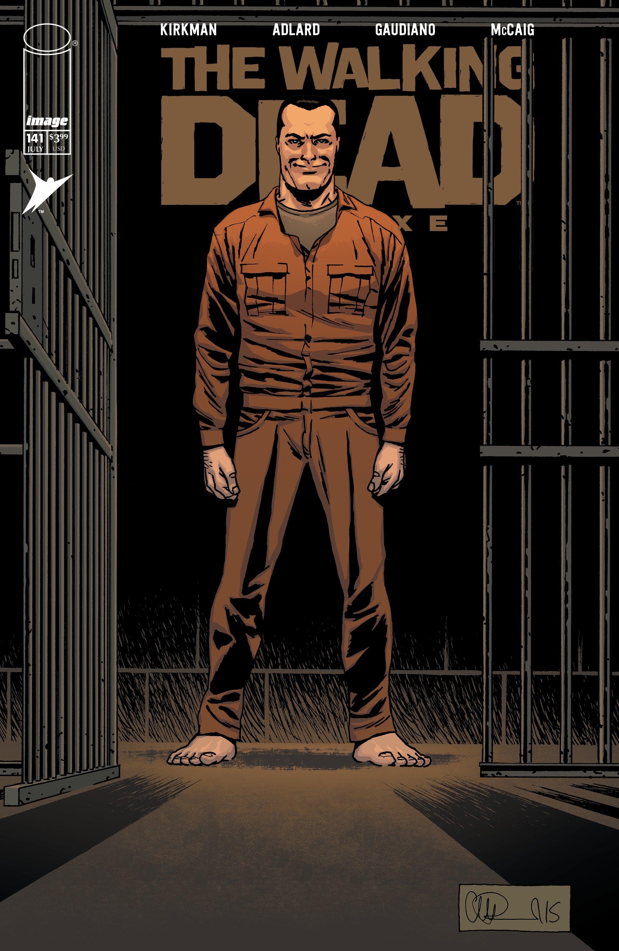 Walking Dead Deluxe 141 Adlard Variant (2026)