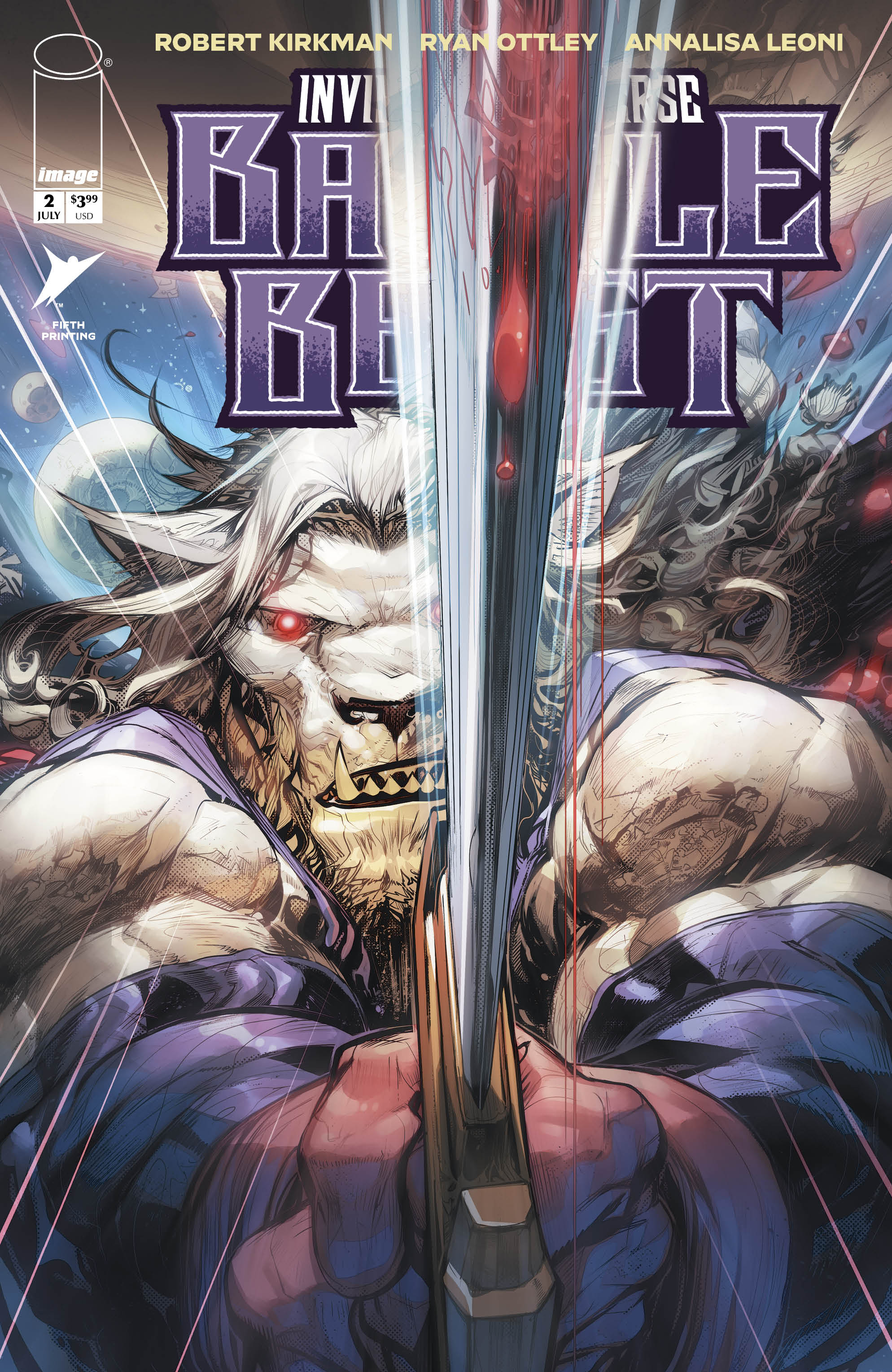 Invincible Universe Battle Beast 2 5Th Print (2026)
