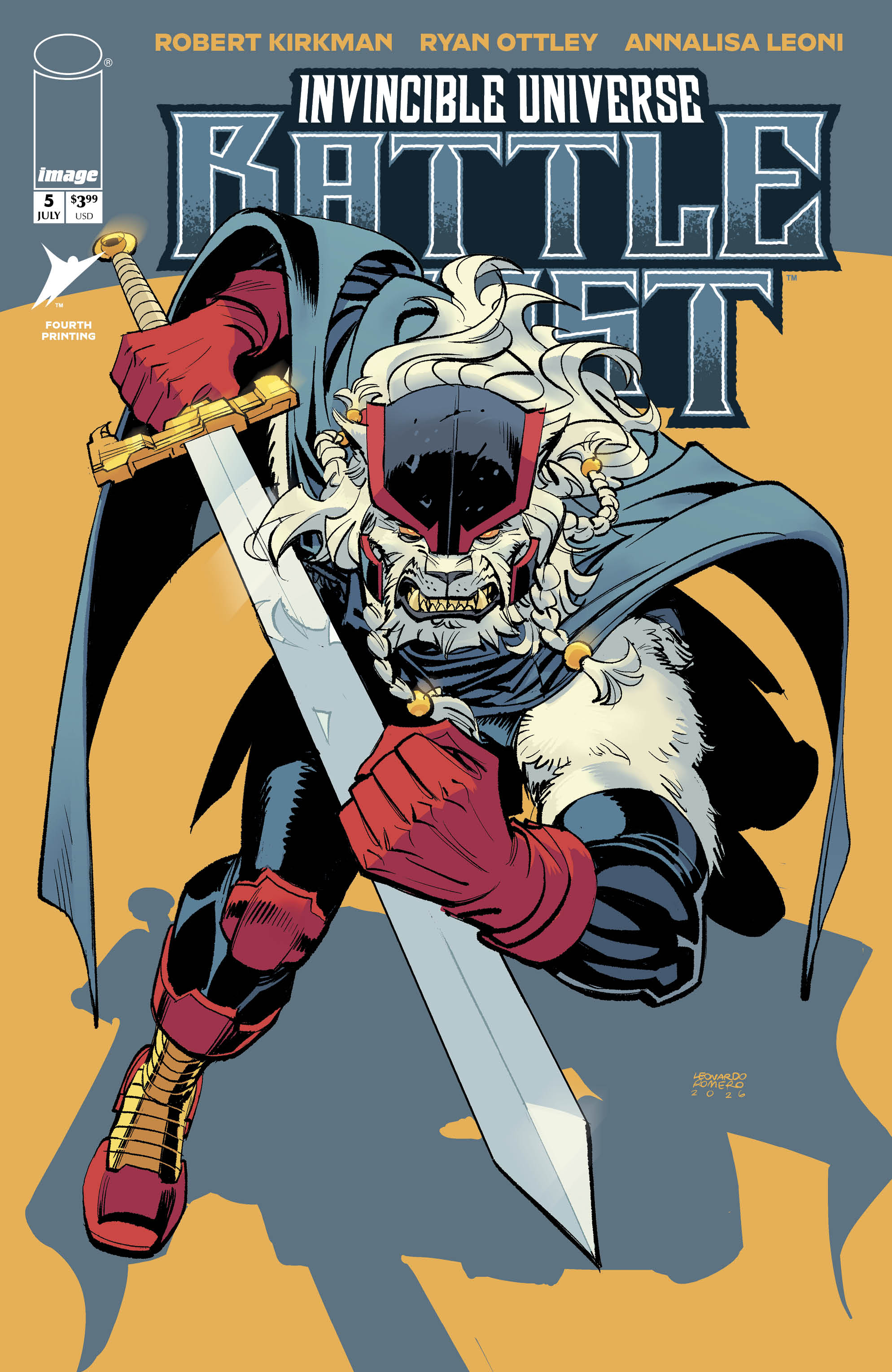 Invincible Universe Battle Beast 5 4Th Print (2026)