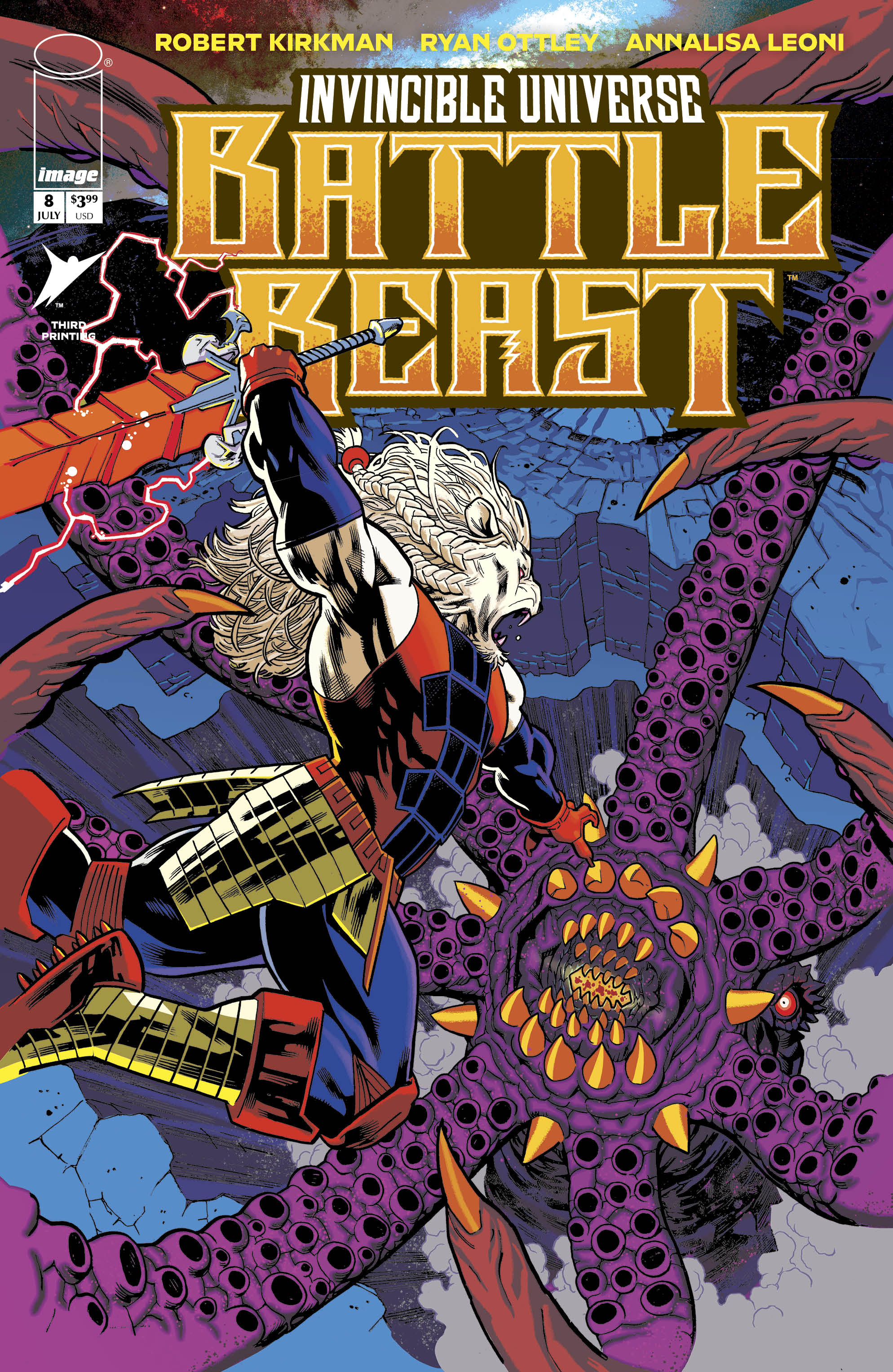Invincible Universe Battle Beast 8 3Rd Print (2026)