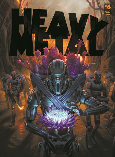 HEAVY METAL MAGAZINE #6 CVR A FLAVIO GRECO PLAGIA¬†(MR)