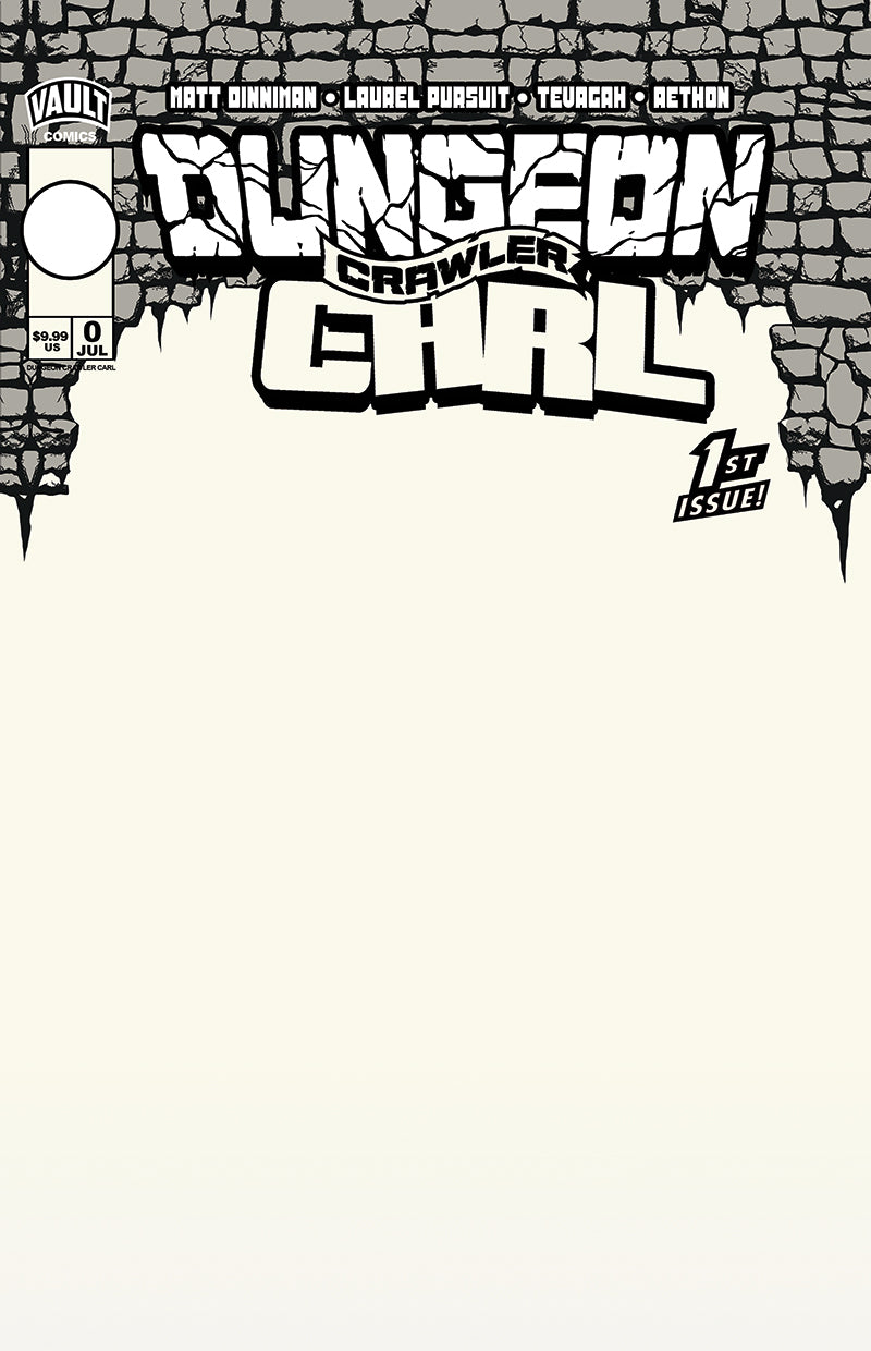Dungeon Crawler Carl Special Edition 0 Sketch Blank Variant (2026)