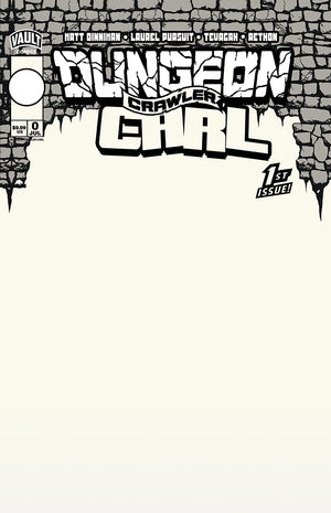 Dungeon Crawler Carl Special Edition 0 Sketch Blank Variant (2026)