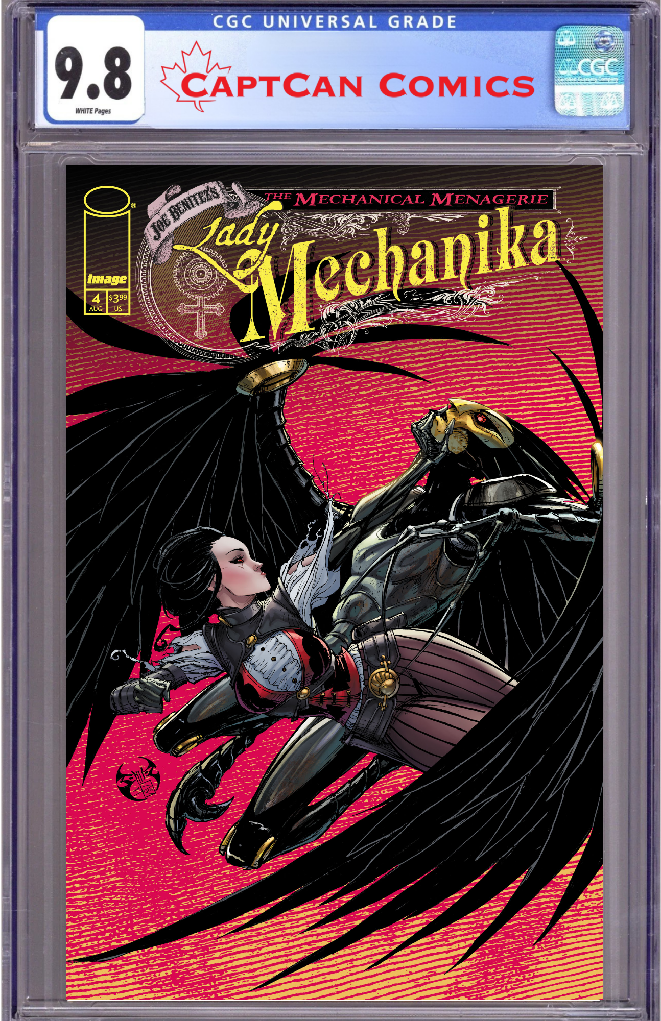 LADY MECHANIKA THE MECHANICAL MENAGERIE #4 (OF 4) CVR B JOE BENITEZ & SABINE RICH VAR