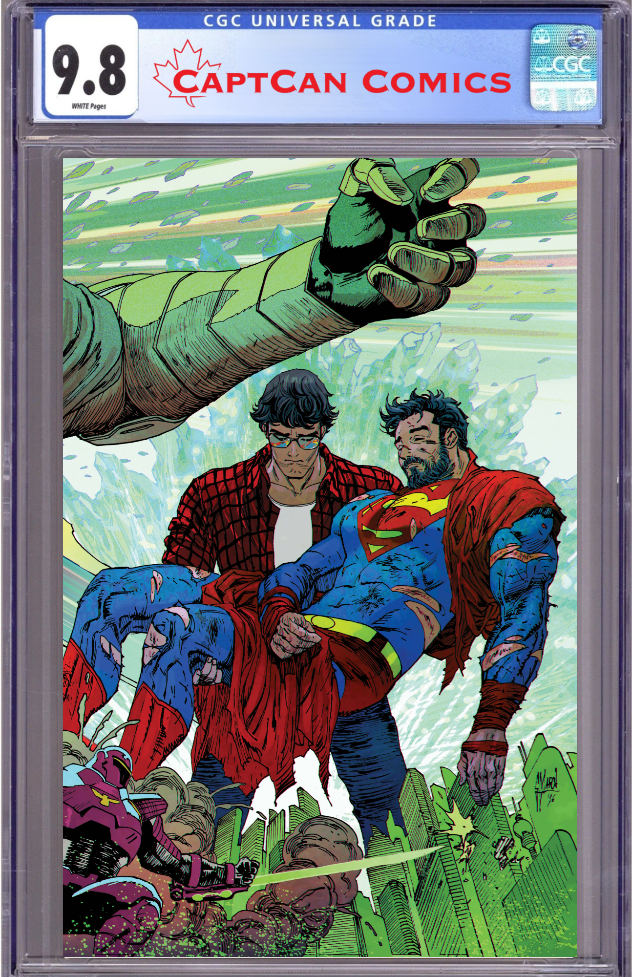 SUPERMAN #41 CVR A GUILLEM MARCH CONNECTING (KINGDOM OF ZOD)