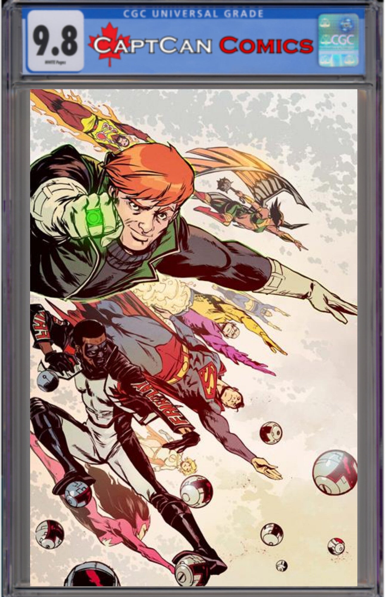 JUSTICE LEAGUE UNLIMITED #14 CVR B SANFORD GREENE CARD STOCK VAR (DC K.O.)