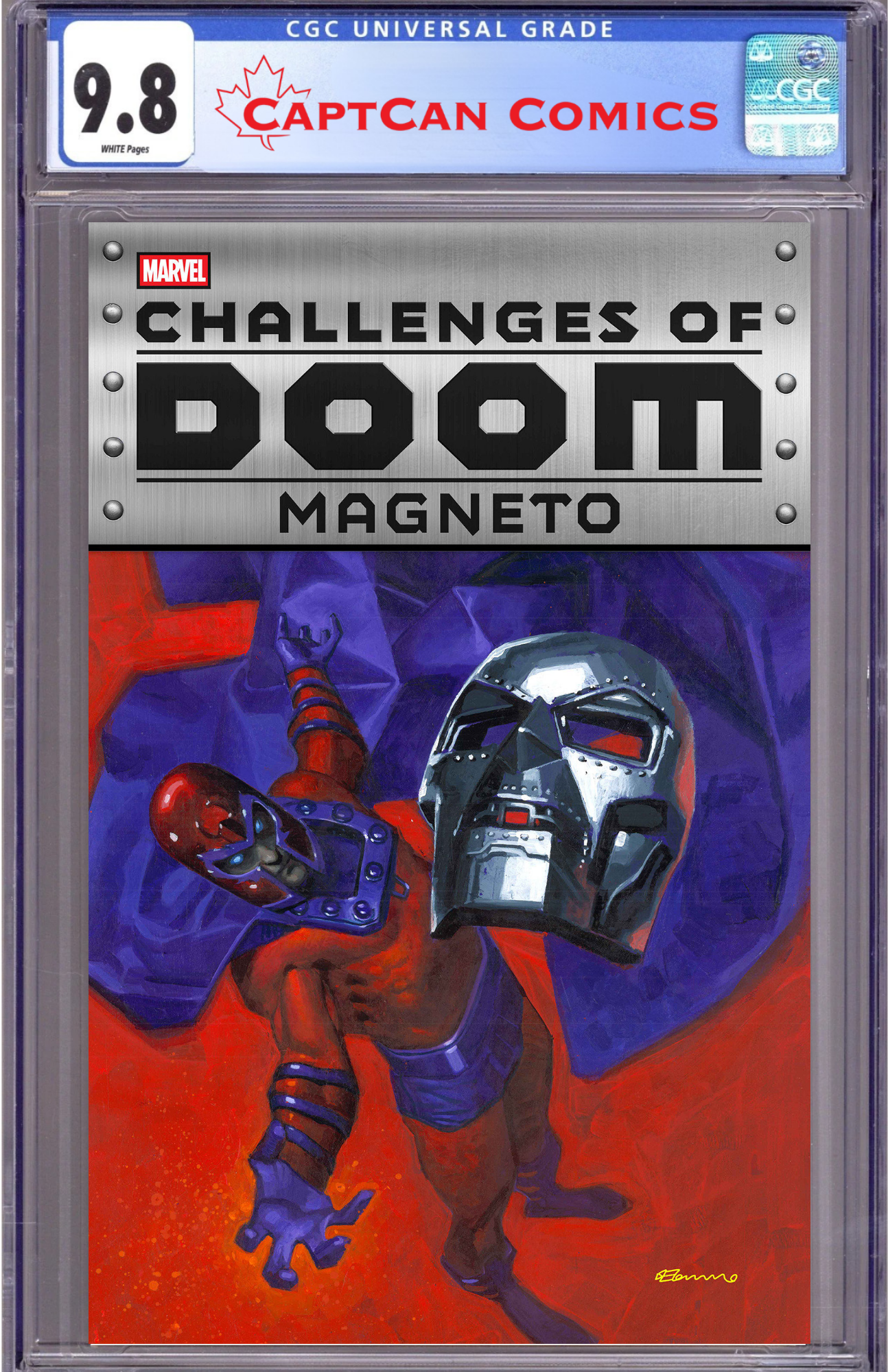 CHALLENGES OF DOOM: MAGNETO #1 COVER A