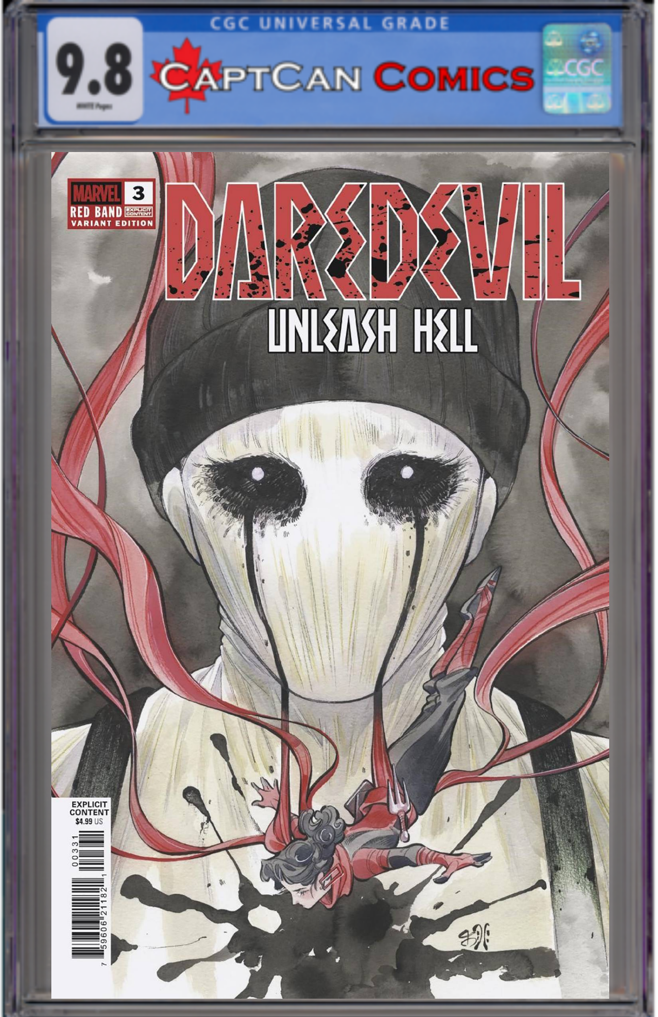 DAREDEVIL UNLEASH HELL RED BAND #3 (OF 5) MOMOKO VAR (BAG)