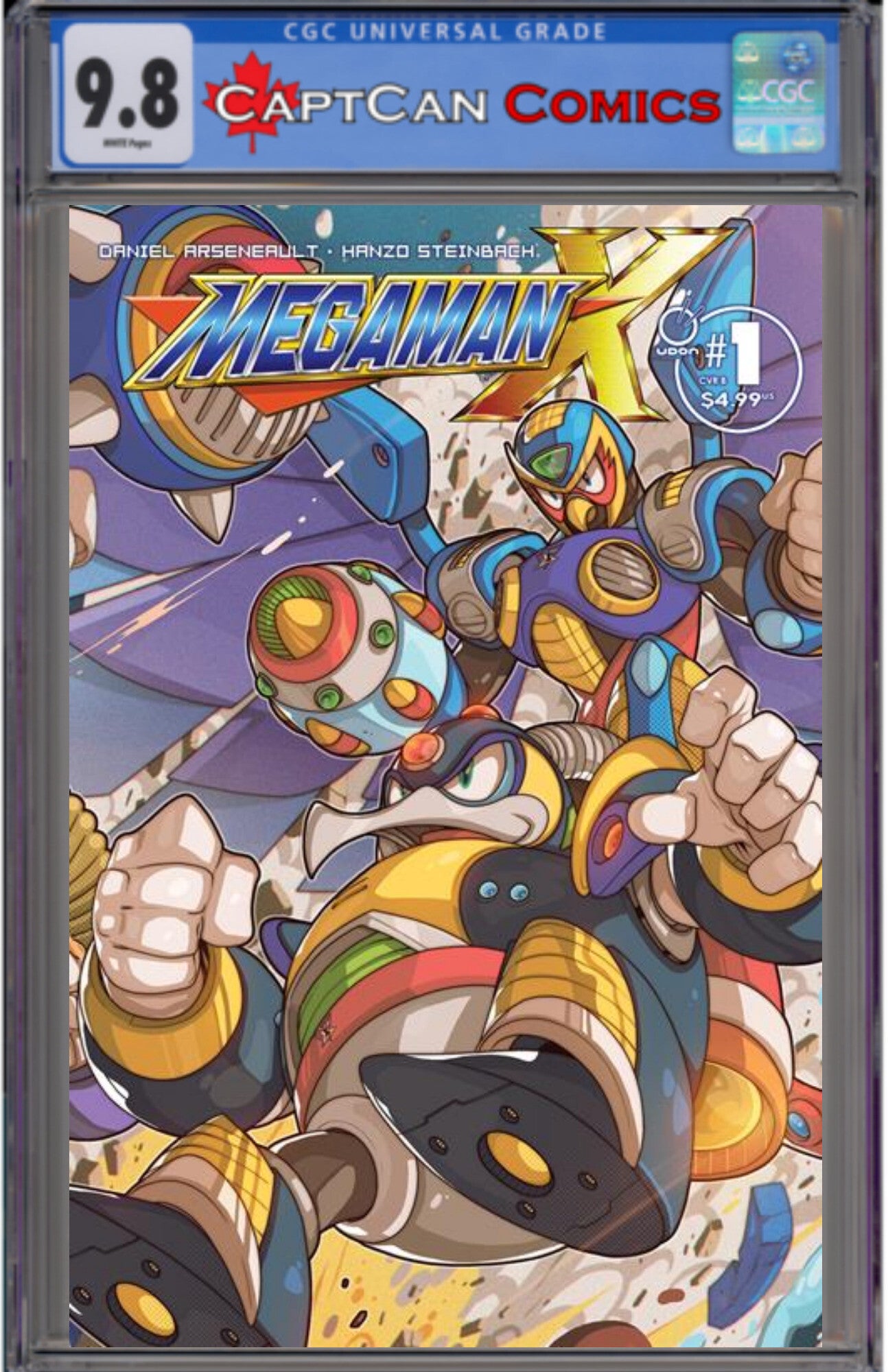 MEGA MAN X #1 (OF 5) CVR B EDWIN HUANG VAR