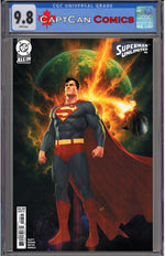 SUPERMAN UNLIMITED #8 CVR D ARIEL OLIVETTI CARD STOCK VAR thumbnail