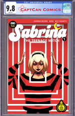 SABRINA THE TEENAGE WITCH #1 COVER W CHLOE BRAILSFORD MIDNIGHT RELEASE VAR thumbnail