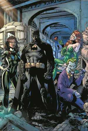 BATMAN #163 CVR A JIM LEE & SCOTT WILLIAMS BATMAN CONNECTING MIDDLE ALTERNATE COLOR